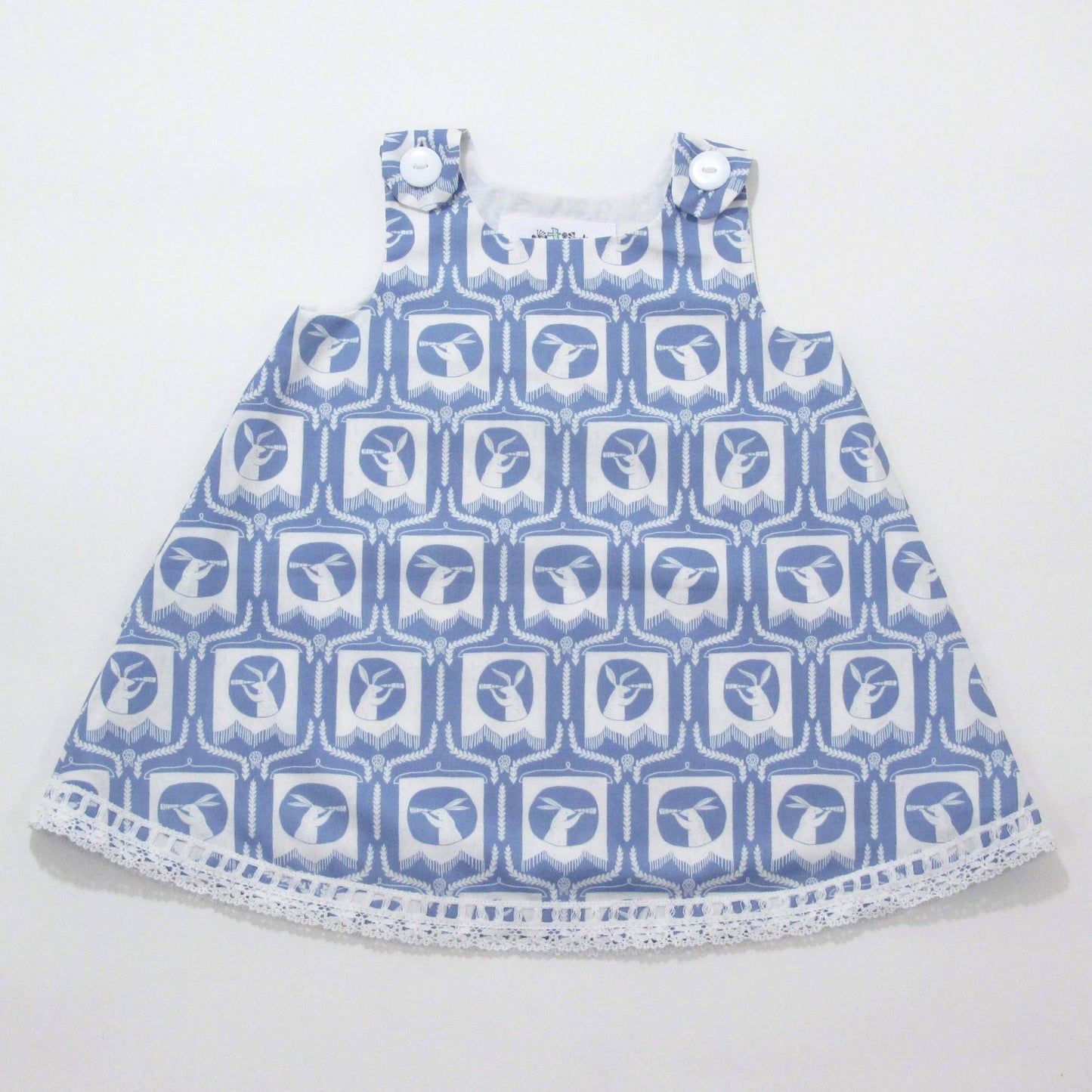 Robe de Pâques pour filles, robe de petite fille lapin, robe de bébé, tenue de bébé, nouveau-né - 4T