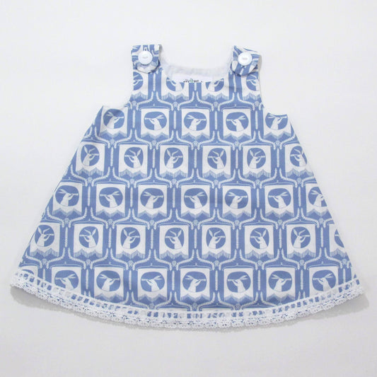 Girls Easter Dress, Bunny Rabbit Girls Dress, Toddler Dress, Baby Outfit, Newborn - 4T