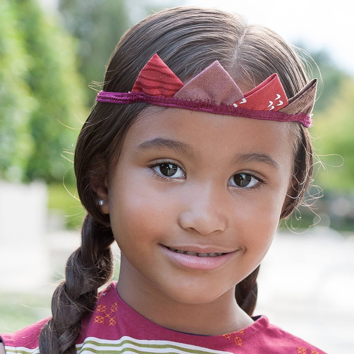 Serre-tête Couronne en Tissu, Cadeaux pour Enfants, Faveur de Fête d'Anniversaire de Maternelle, Costume de Jeu de Rôle, Tiara de Princesse Fée, Cadeau de Pâques