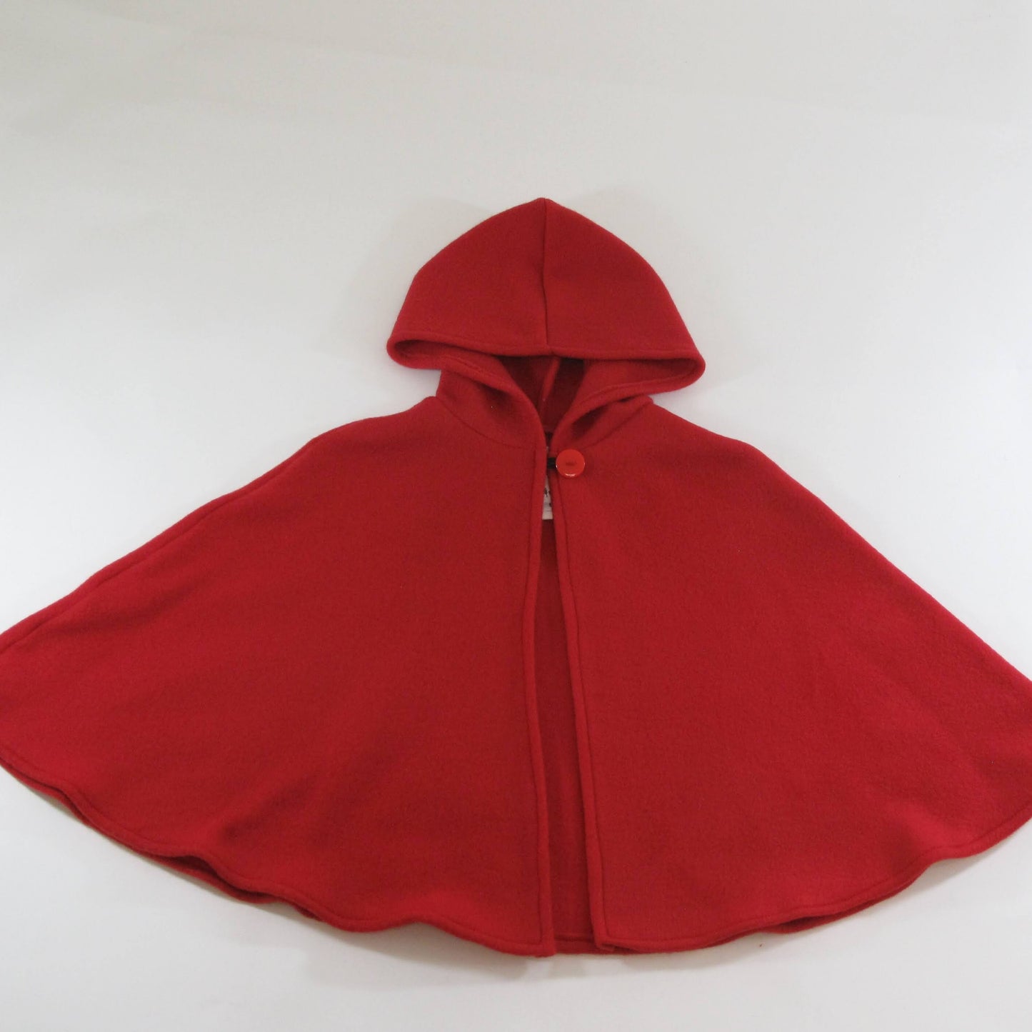 Cape polaire rouge pour enfant, costume d'Halloween avec capuche, super-héros, elfe, diable, déguisement de gnome, garçons, filles, poncho manteau