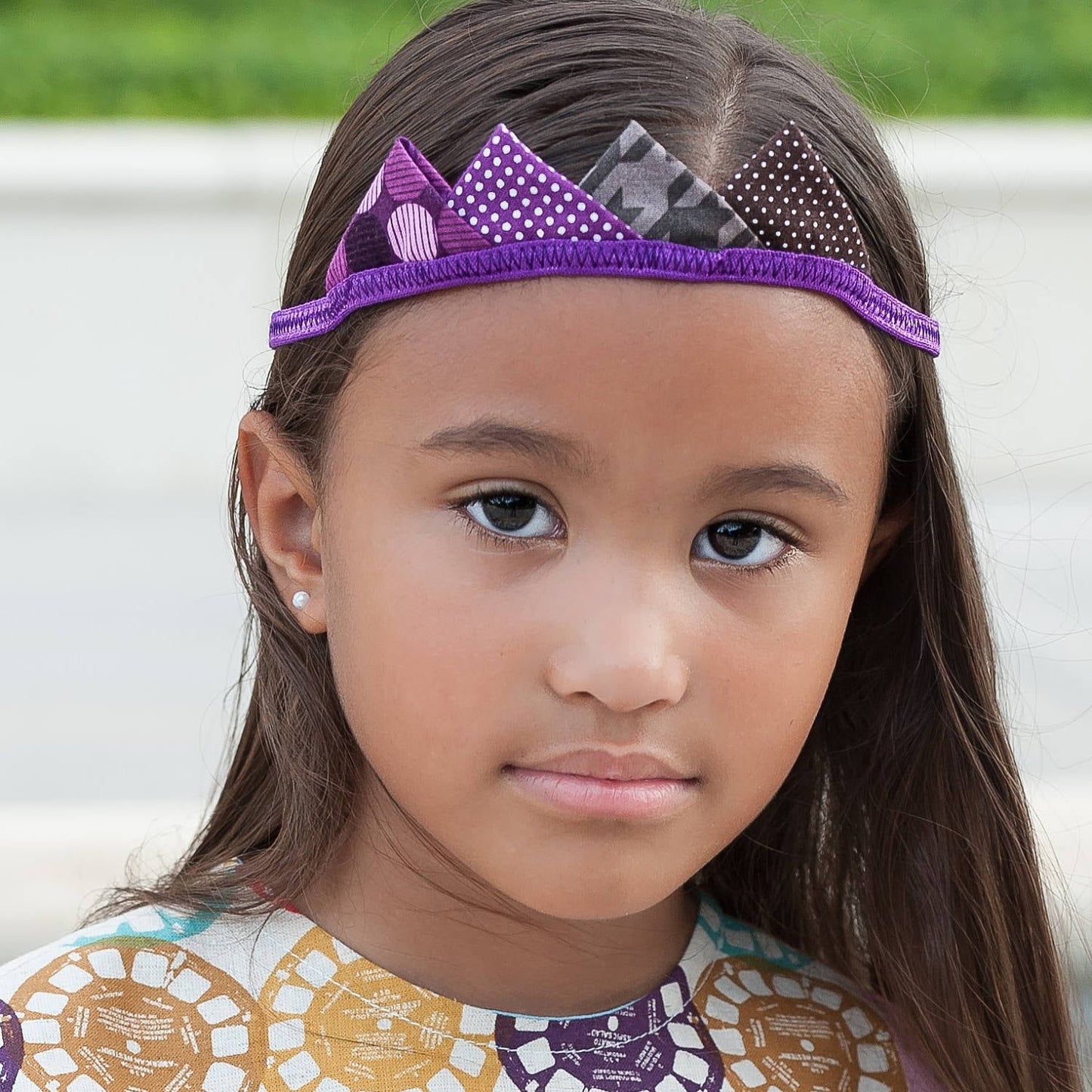 Serre-tête Couronne en Tissu, Cadeaux pour Enfants, Faveur de Fête d'Anniversaire de Maternelle, Costume de Jeu de Rôle, Tiara de Princesse Fée, Cadeau de Pâques