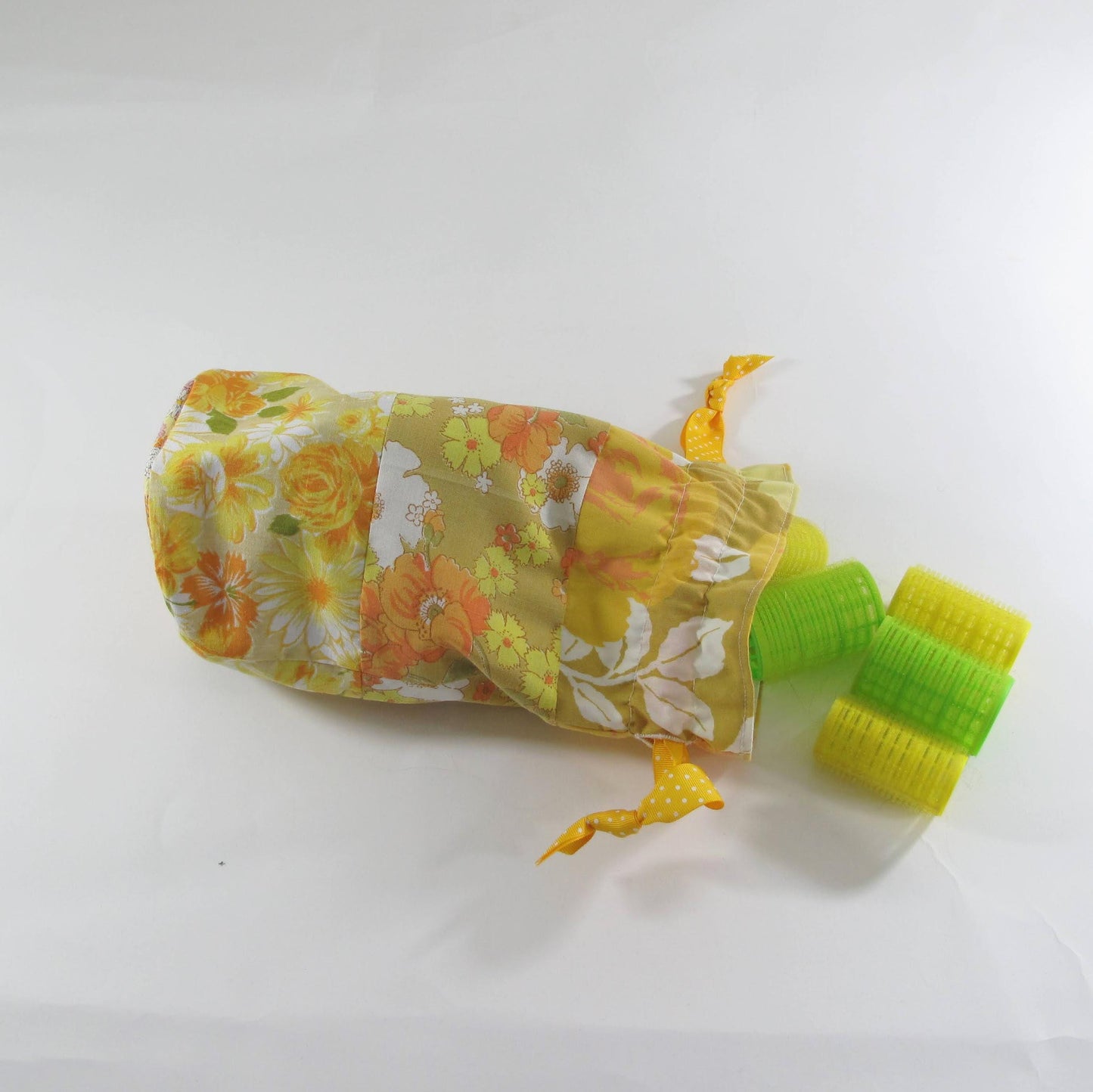 Hair Rollers Storage Bag, Gifts for Her Beauty Bag, Curler Toiletry Pouch Vintage Style, Spa Day Essentials, Self-Care Gift