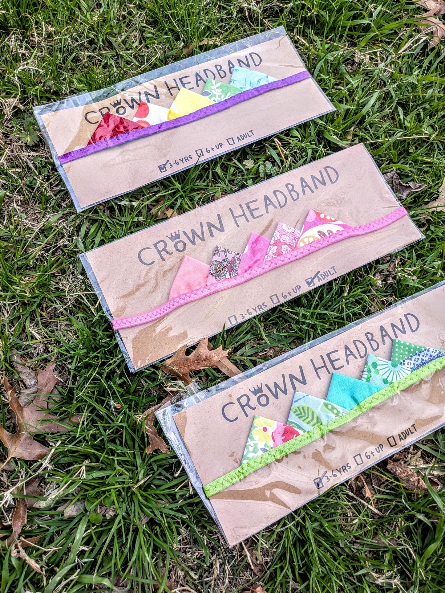 Serre-tête Couronne en Tissu, Cadeaux pour Enfants, Faveur de Fête d'Anniversaire de Maternelle, Costume de Jeu de Rôle, Tiara de Princesse Fée, Cadeau de Pâques