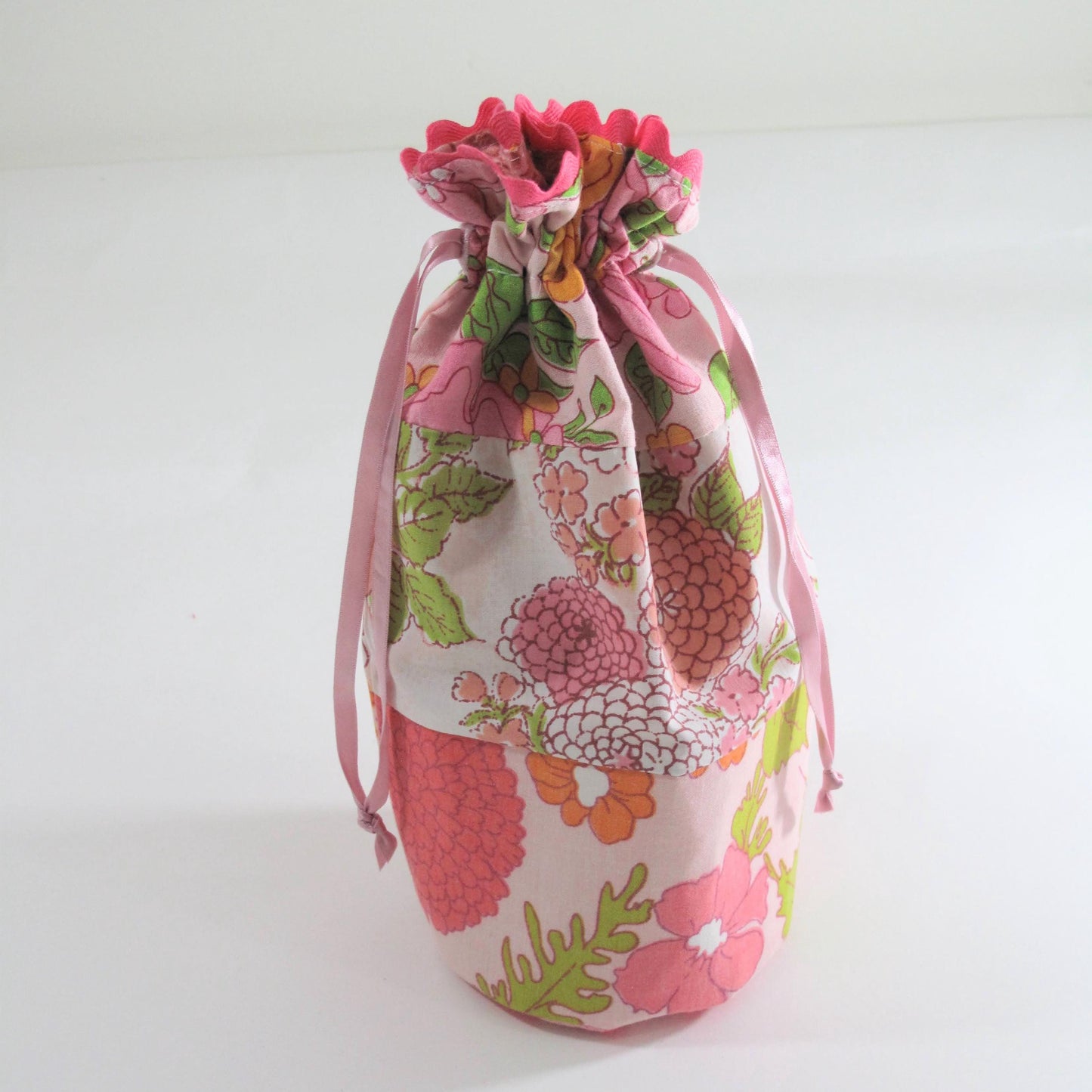 Hair Rollers Storage Bag, Gifts for Her Beauty Bag, Curler Toiletry Pouch Vintage Style, Spa Day Essentials, Self-Care Gift