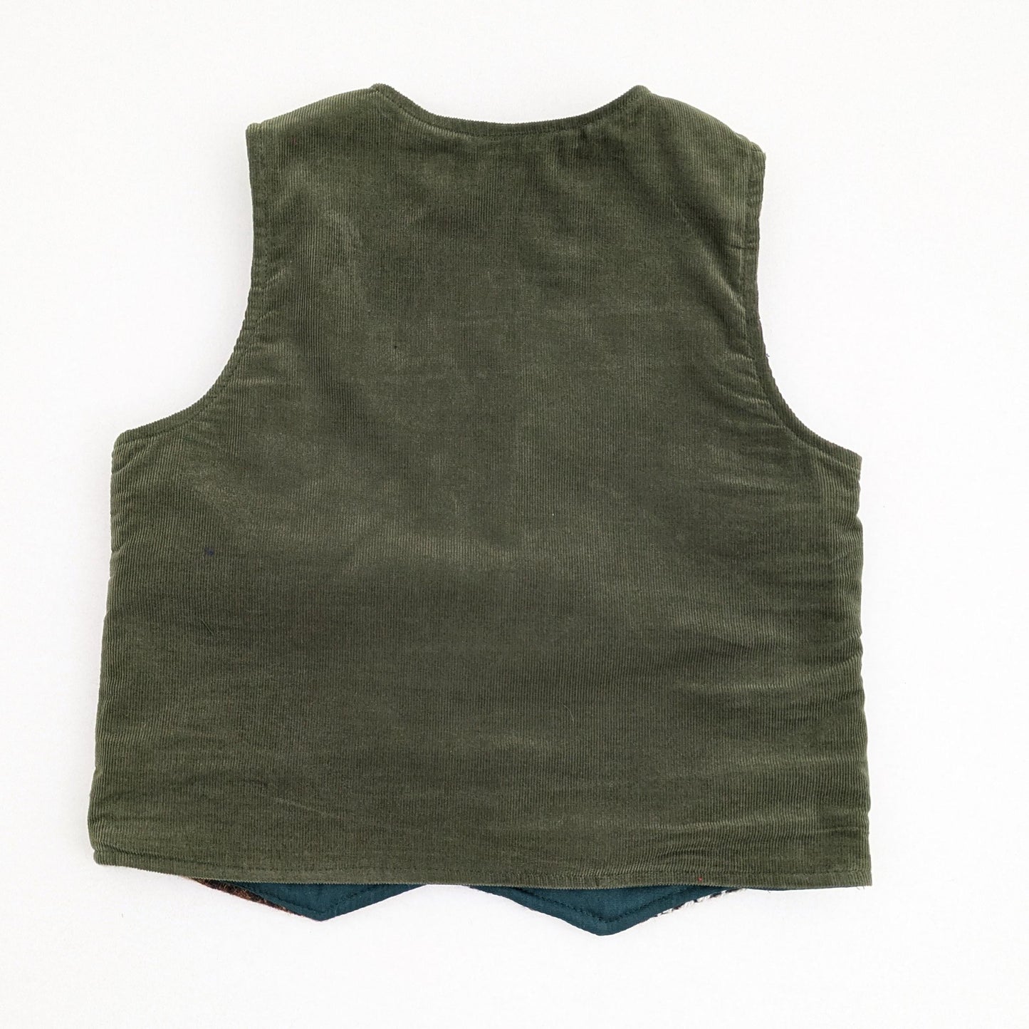 Gilet en laine patchwork fait main pour porteur d'alliances, tenue rustique de Pâques pour garçons, costume de mariage pour enfants à transmettre, gilet pour tout-petits, taille NB-10