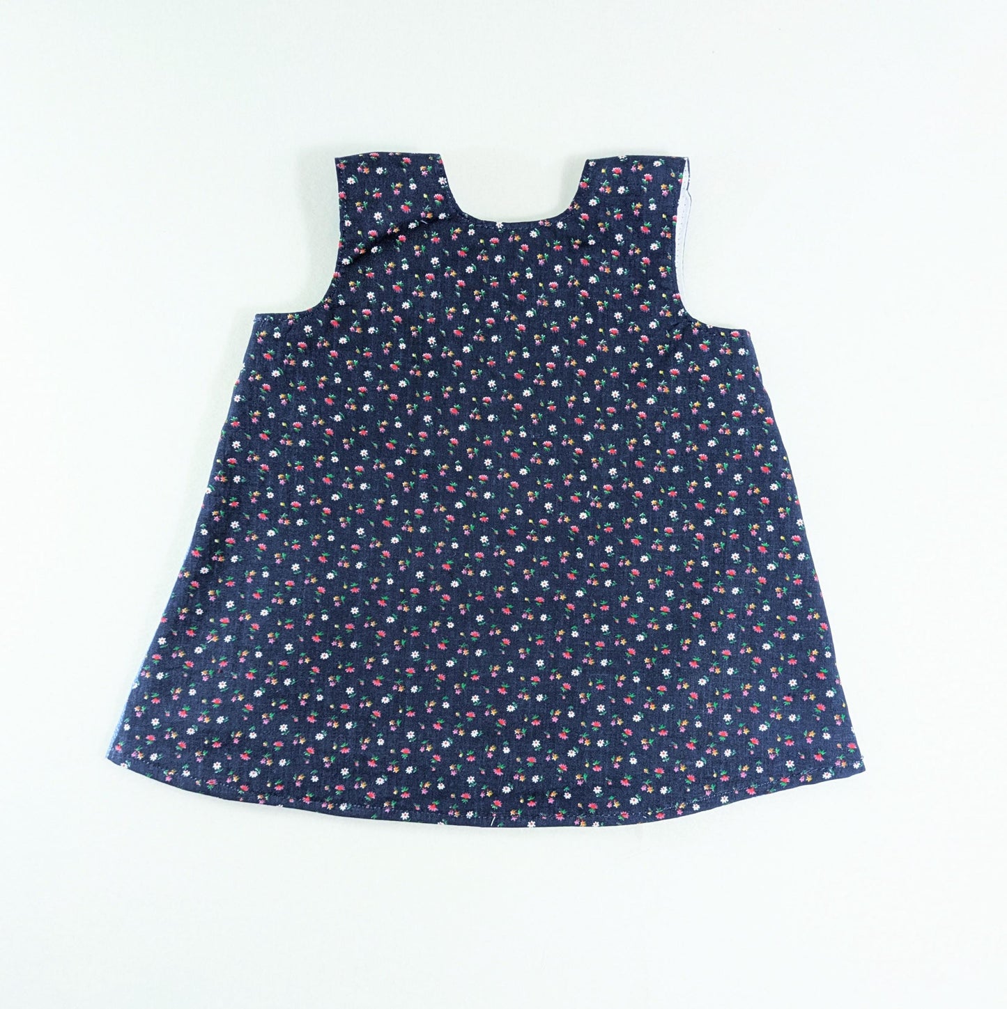 Robe nouveau-né Rétro Tulipe, Cadeau de douche de bébé Américana, Tenue de sortie de maternité, Robe salopette effet jean, Cadeau nouvelle-née, Première photo