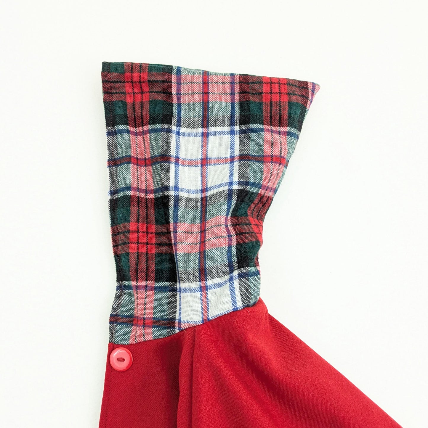 Cape en mélange de laine rouge pour tout-petit, à carreaux et à capuchon pointu, très chaude, manteau d'hiver pour tout-petit, costume d'elfe, poncho pour siège auto, taille petite 1-4 ans