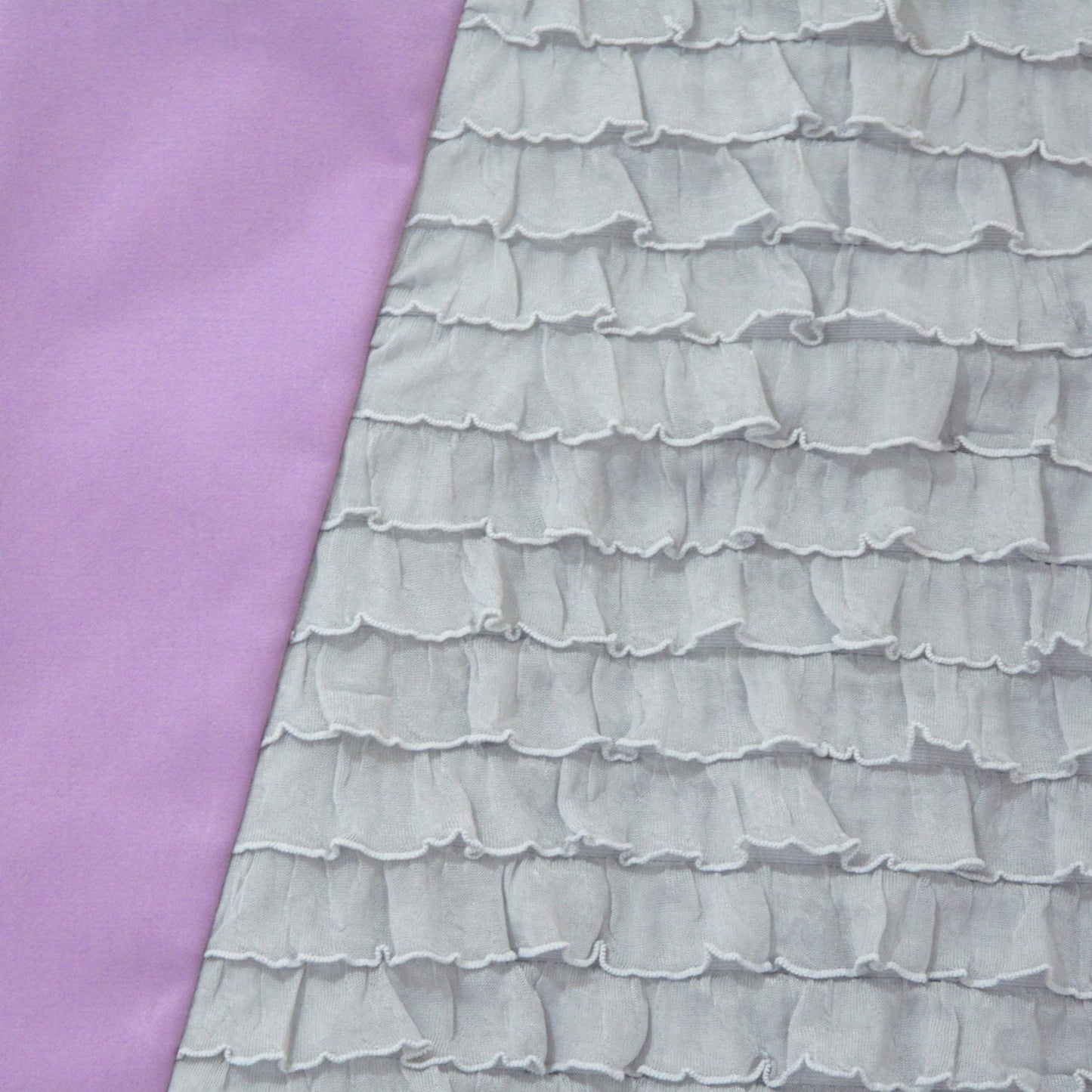 Robe Fille 4T, Robe de Demoiselle d'honneur pour Petite Fille, Robe à Volants pour Goûter ou Occasion Spéciale, Robe Semi-Formelle pour Séance Photo, Coton Violet
