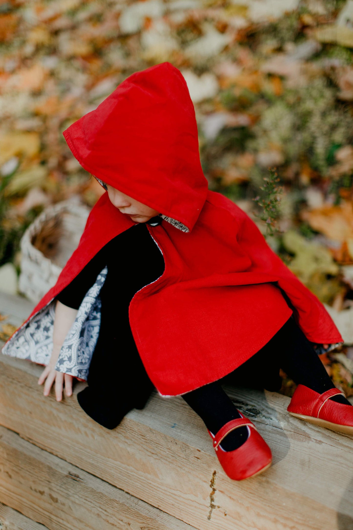 Cape violette pour enfant avec capuche, cape en velours côtelé pour fille, costume d'Halloween, poncho pour siège auto, manteau-cape d'hiver, pour enfants de 1 à 12 ans