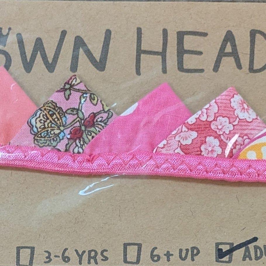 Serre-tête Couronne en Tissu, Cadeaux pour Enfants, Faveur de Fête d'Anniversaire de Maternelle, Costume de Jeu de Rôle, Tiara de Princesse Fée, Cadeau de Pâques